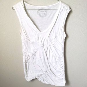 Anthropologie Asymmetrical Patched Top